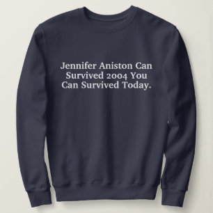 Grappige aangepaste Jennifer Aniston overleefde 20 Trui
