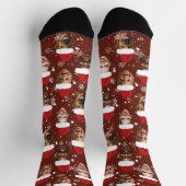 Grappige aangepaste kerst-muts voor Sinterklaas me Sokken (Top)