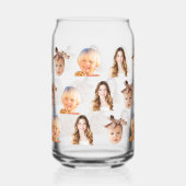 Grappige aangepaste moeder van 3 Kinder foto's Blikvorm Glas (Voorkant)