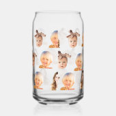 Grappige aangepaste moeder van 3 Kinder foto's Blikvorm Glas (Rechts)