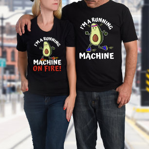 Grappige aangepaste naam die overeenkomt met hardl t-shirt