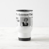 Grappige Aangepaste Pensioenkrant Reisbeker (Center)
