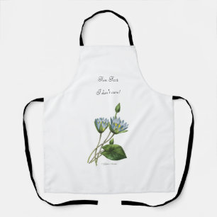 Grappige aangepaste sarcastische elegante bloem Ny Schort