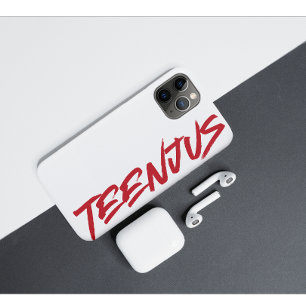 Grappige aangepaste tekst Baby Billy's Quote Teenj Case-Mate iPhone Case