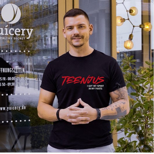 Grappige aangepaste tekst Baby Billy's Quote Teenj T-shirt