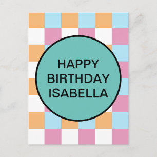 Grappige aangepaste tekst briefkaart