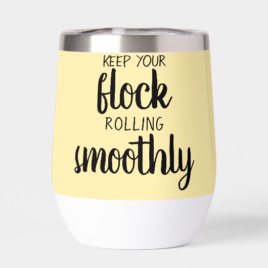 Grappige aangepaste tekst Chicken Boerderij Owner  (Achterkant)