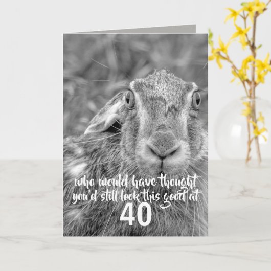 Grappige aangepaste verjaardagskaart humor kaart (Gele Bloem)