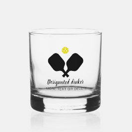 Grappige aangewezen Dinker gepersonaliseerde Pickl Whisky Glas