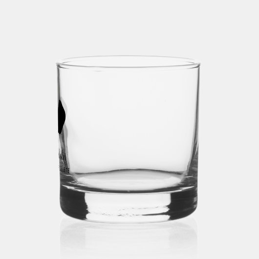 Grappige aangewezen Dinker gepersonaliseerde Pickl Whisky Glas (Links)