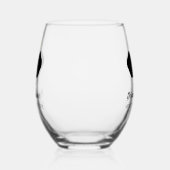 Grappige aangewezen Dinker gepersonaliseerde Pickl Wijnglas Zonder Voet (Links)