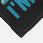 Grappige aanval - Paarse lint voor epilepsie Aware Fleece Deken (Hoek)