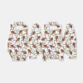 grappige aap-liefhebbers bedankdoosjes (Uitgevouwen)