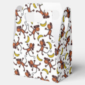 grappige aap-liefhebbers bedankdoosjes (Geopend)