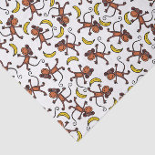 grappige aap-liefhebbers tissuepapier (Detail)