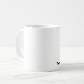 Grappige aap Verjaardag koffie mok (Voorkant links)