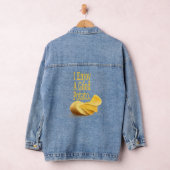Grappige Aardappel Eten Liefhebber Spijkerjas Denim Jacket (Hangar)
