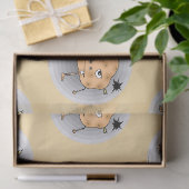 Grappige Aardappel Gelukkige Verjaardag Gezicht Tissuepapier (Geschenk)