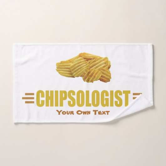 Grappige Aardappelchipsliefhebbers Handdoek (Handdoek)