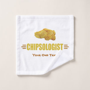 Grappige Aardappelchipsliefhebbers Washandje