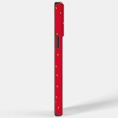 Grappige aardbei achtergrond rood Case-Mate iPhone case (Achterkant / Rechts)