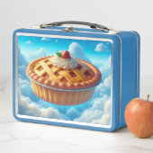 Grappige aardbeientaart in de lucht Idee (In situ)