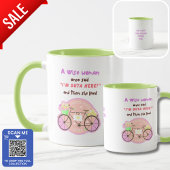 Grappige Aardige Meisje Collega Nieuwe Baan Pensio Mok