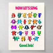 Grappige ABC's Poster (Voorkant)