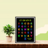 Grappige ABC's Poster