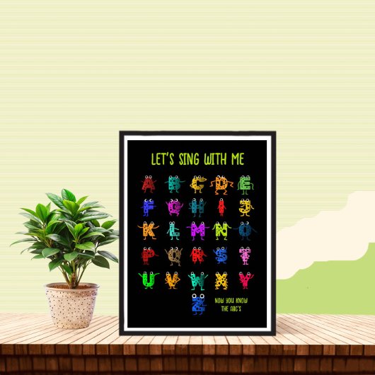 Grappige ABC's Poster