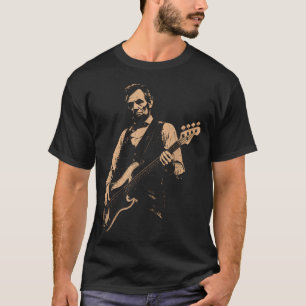 Grappige Abraham Lincoln die Basgitaar Speelt Abe T-shirt