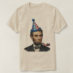 Grappige Abraham Lincoln-feestviering  T-shirt
