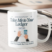 Grappige account Mok - Neem me mee naar uw grootbo