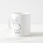 Grappige Accountant Belasting Koffiemok (Voorkant links)