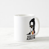 Grappige Accountant Bezittingen Alibi's Ware Misda Koffiemok (Voorkant rechts)