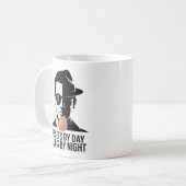 Grappige Accountant Bezittingen Alibi's Ware Misda Koffiemok (Voorkant links)