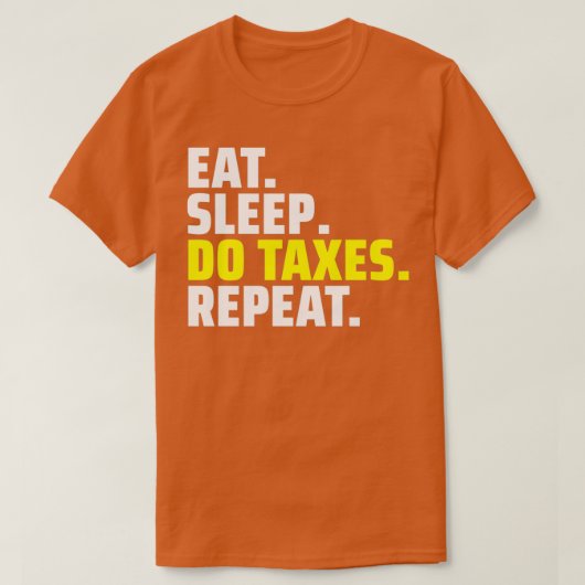 grappige accountant citeert 1 t-shirt (Design voorkant)