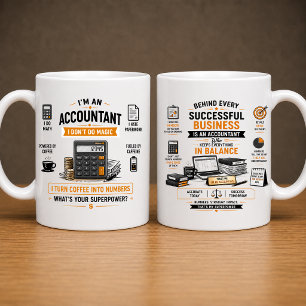Grappige Accountant Collectie Accountant mok