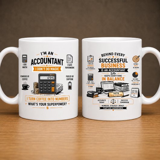 Grappige Accountant Collectie | Accountant mok