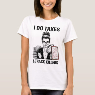 Grappige Accountant CPA Ware Misdaadverslaafde T-shirt