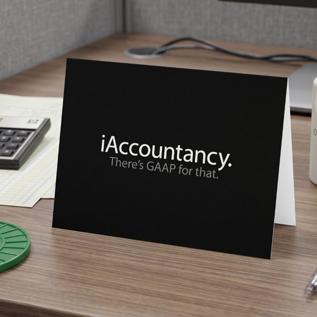 Grappige Accountant GAAP Graptechnologie Parodie (Creator heeft geüpload)