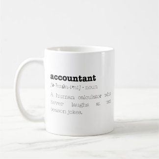 Grappige accountant mok