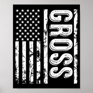 Grappige achternaam grap last name team Gross fami Poster