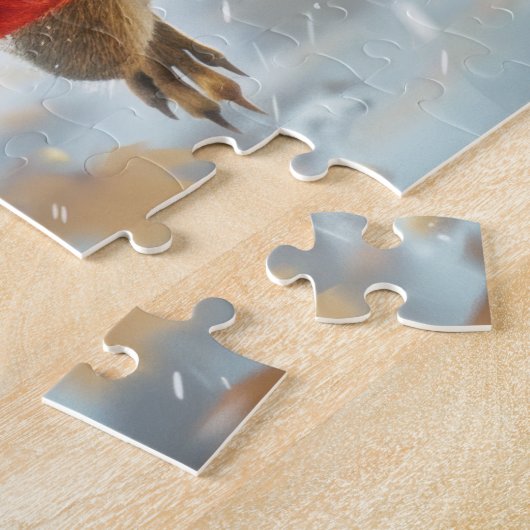 Grappige actie Eekhoorn Jigsaw puzzel "Get Some" (Zijkant)