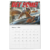 Grappige Actie Eekhoorn Kalender 2025 "Get Some" (Feb 2026)
