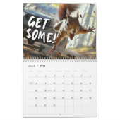 Grappige Actie Eekhoorn Kalender 2025 "Get Some" (Mar 2026)