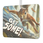 Grappige Actie Eekhoorn Luchtverfrisser "Get Some" (Links)