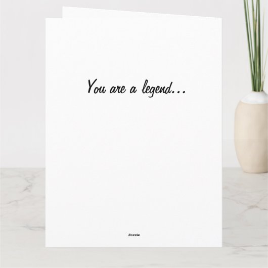 Grappige actieve oma op een skateboard verjaardag kaart (Achterkant)