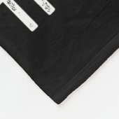 Grappige Adam Als het niet lukt bij de eerste pogi Fleece Deken (Hoek)