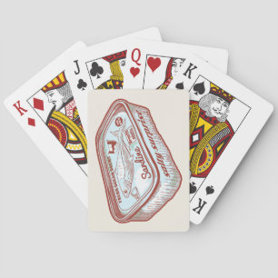 Grappige adem munt pokerkaarten